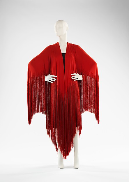 Evening shawl // Madeleine Vionnet - 1925 // Met Museum