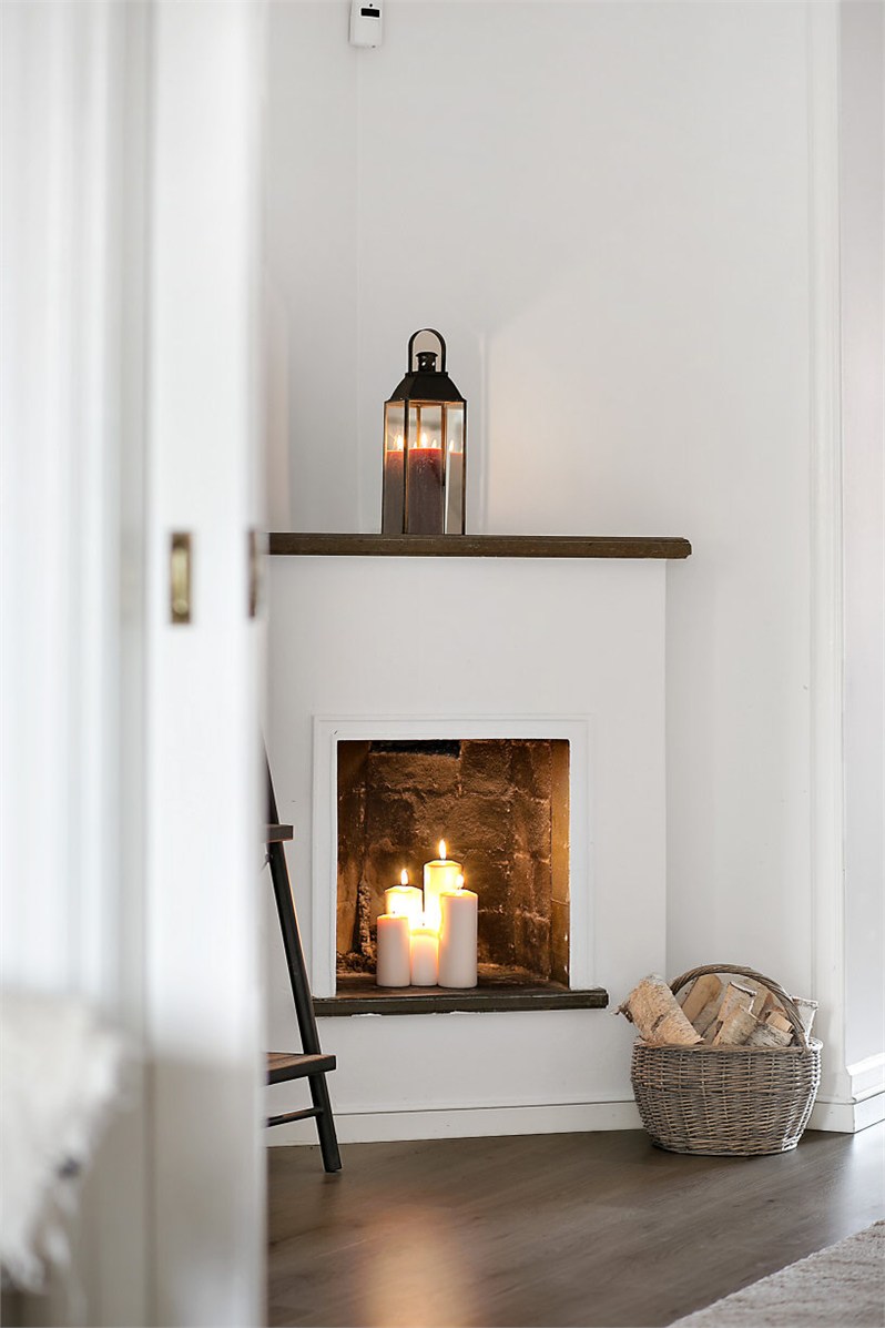 Home Sweet Home : avec une cheminée hors d'usage • Plumetis Magazine