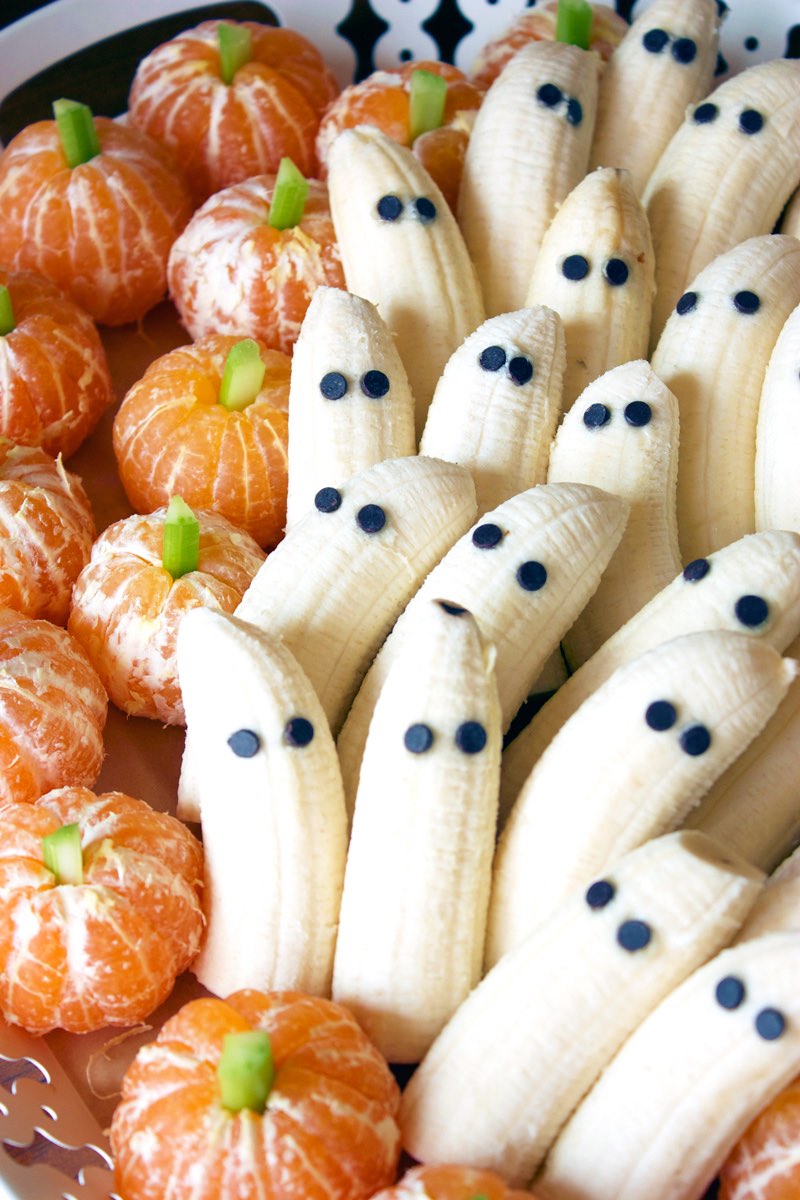 5 recettes de fruits déguisés pour Halloween ! • Plumetis Magazine