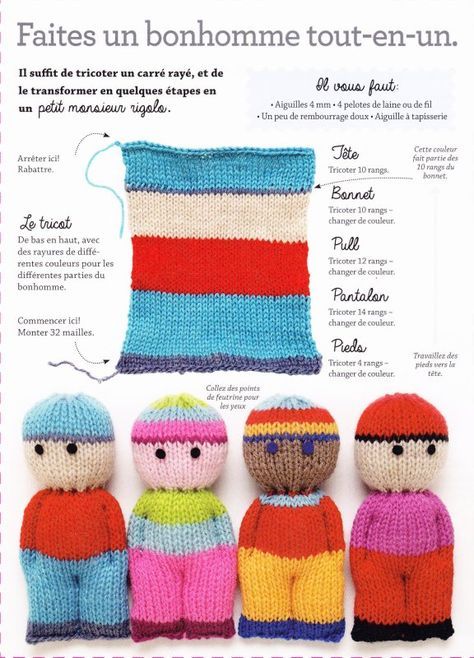 tricot pour poupées Livres